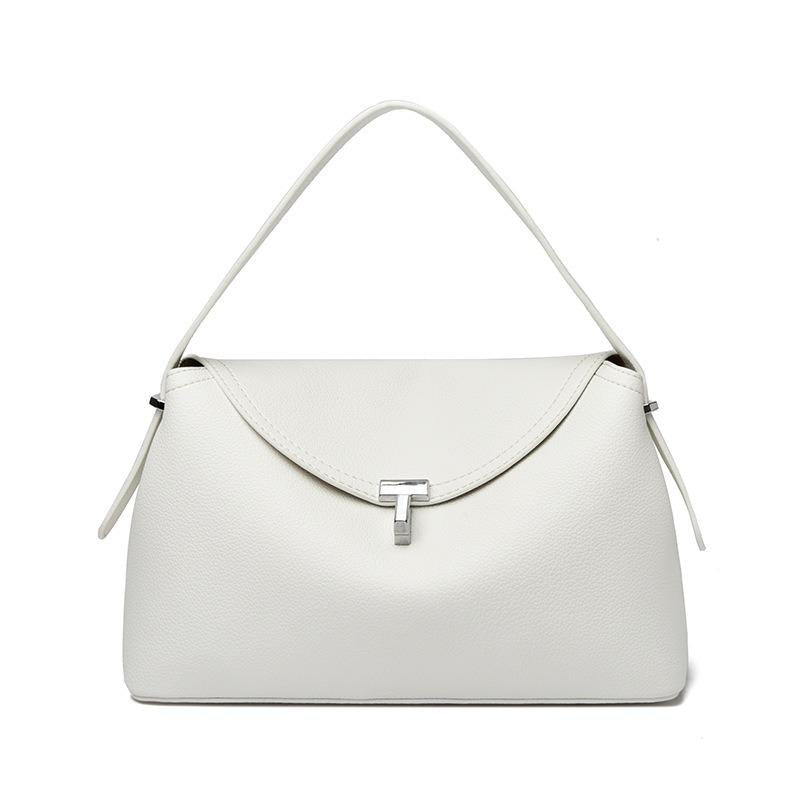 【PANÉON】2025 new women's crossbody bag large capacity soft leather commuting unique handbag fashionable daily
