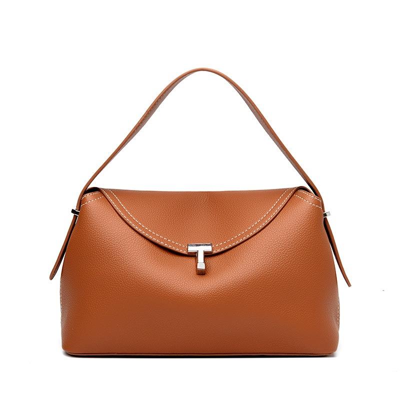 【PANÉON】2025 new women's crossbody bag large capacity soft leather commuting unique handbag fashionable daily