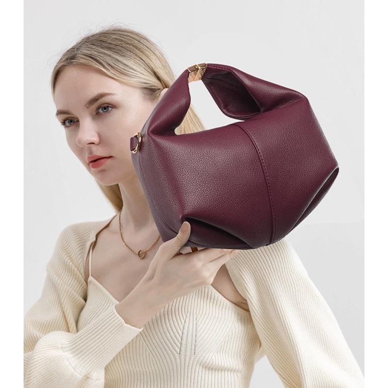 【PANÉON】2025 new women's niche portable elegant soft leather crossbody bag suitable for women's daily shopping and commuting