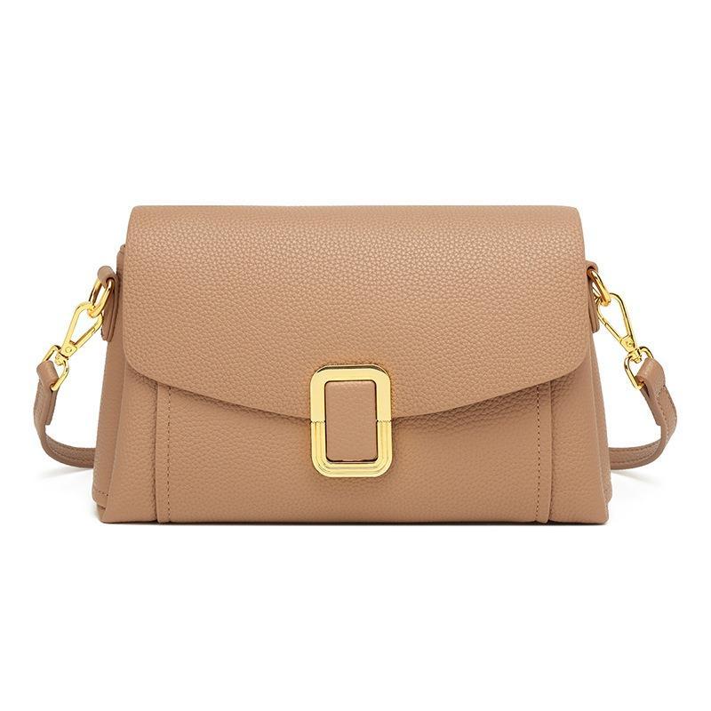 【PANÉON】2025 new women's shoulder bag color matching design versatile daily commuter crossbody bag fashionable light luxury simple style