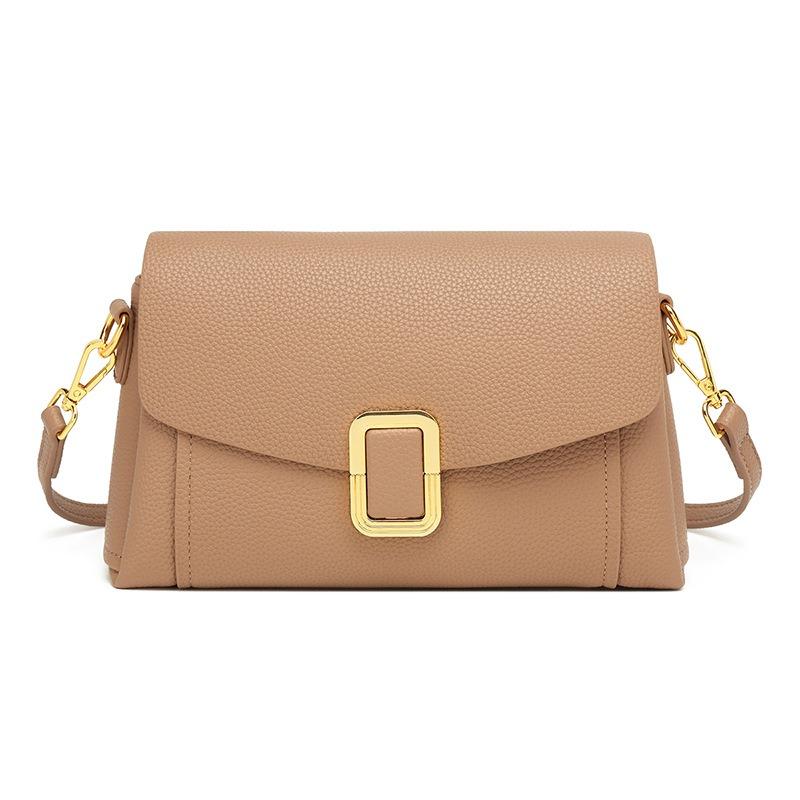 【PANÉON】2025 new women's shoulder bag color matching design versatile daily commuter crossbody bag fashionable light luxury simple style