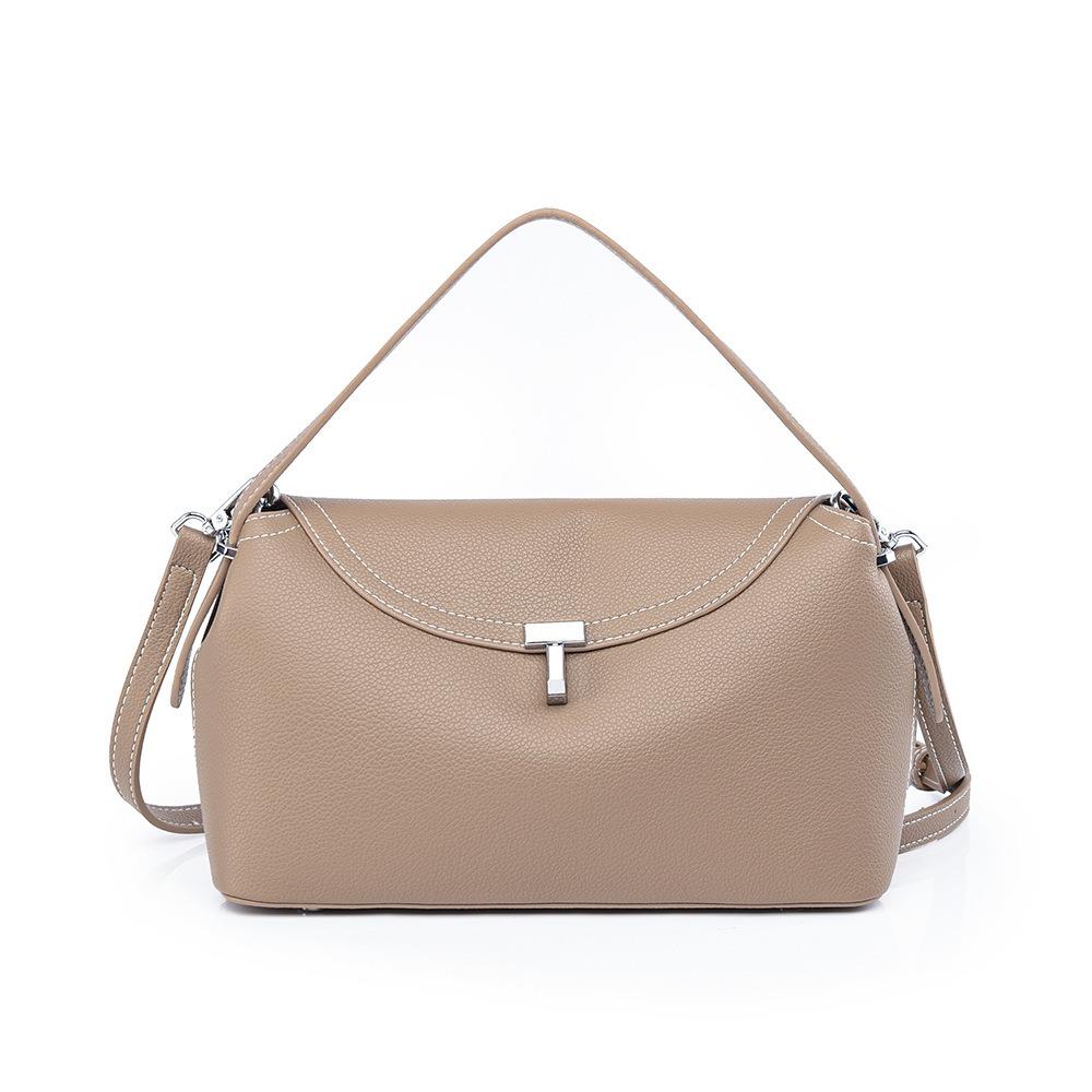 【PANÉON】2025 new women's crossbody bag large capacity soft leather commuting unique handbag fashionable daily