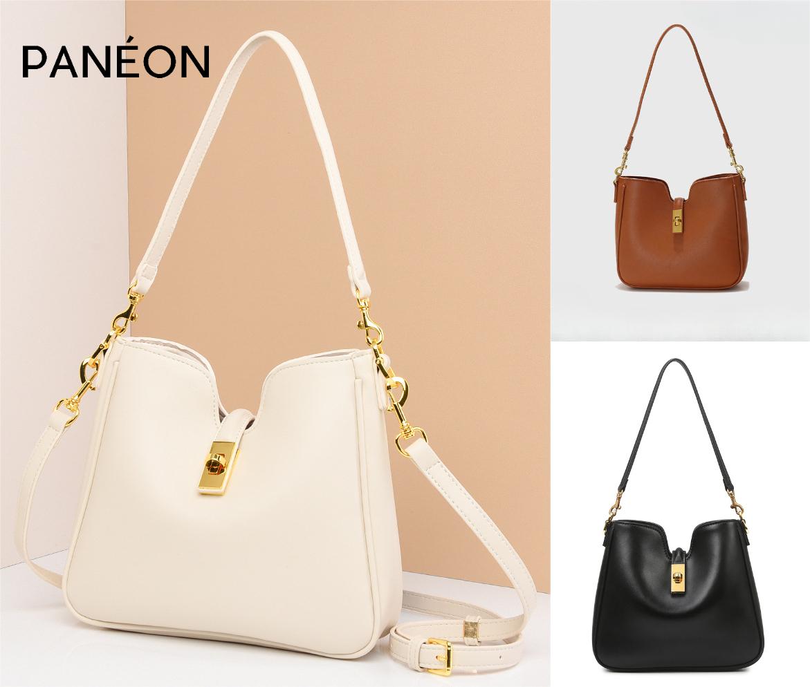 【PANÉON】Multifunctional underarm bag, fashionable textured crossbody bag, 2025 new women's shoulder bag suitable for women's daily commuting