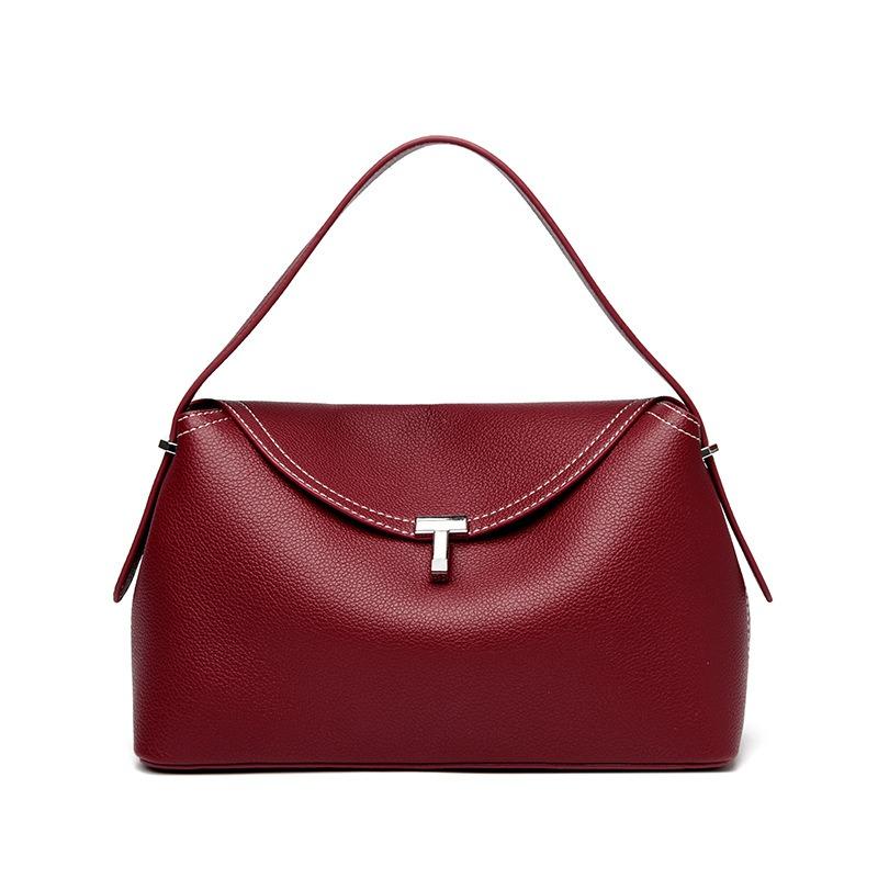 【PANÉON】2025 new women's crossbody bag large capacity soft leather commuting unique handbag fashionable daily