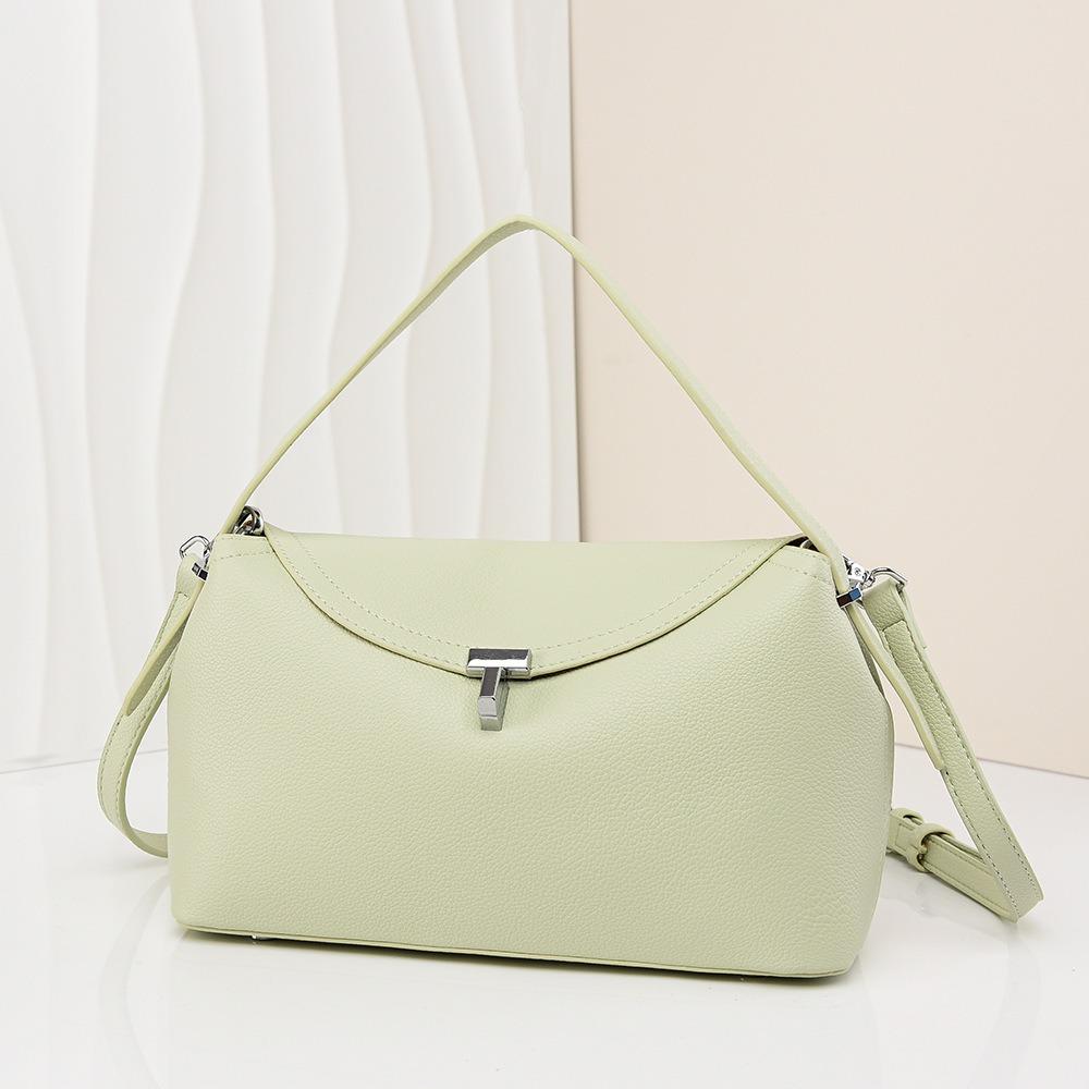 【PANÉON】2025 new women's crossbody bag large capacity soft leather commuting unique handbag fashionable daily